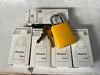 Master lock pro series hangslot geel (5x)