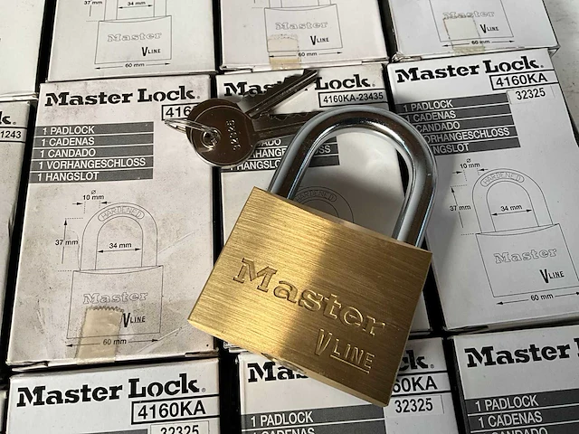 Master lock v line hangslot (12x) - afbeelding 2 van  4