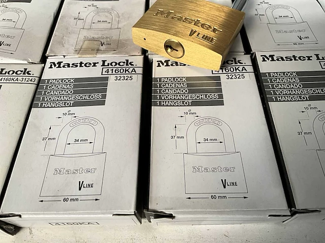Master lock v line hangslot (12x) - afbeelding 3 van  4