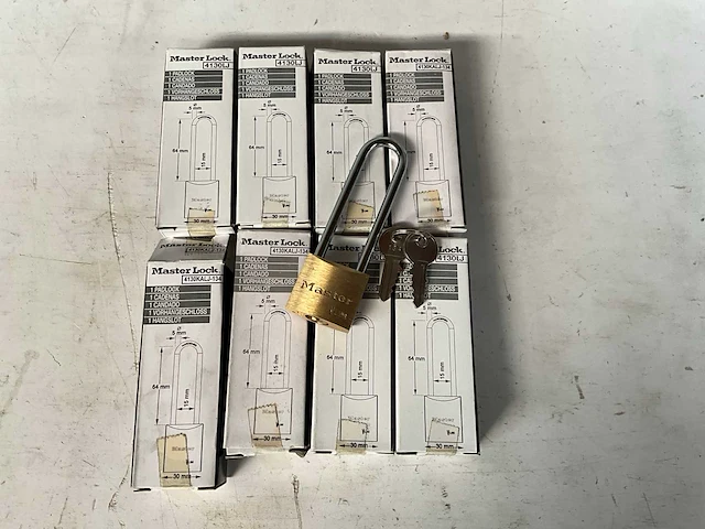 Master lock v line hangslot (8x) - afbeelding 1 van  3