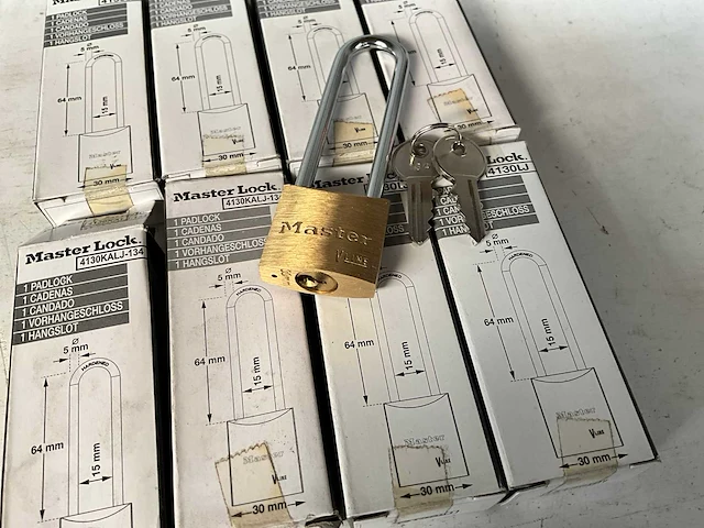 Master lock v line hangslot (8x) - afbeelding 2 van  3