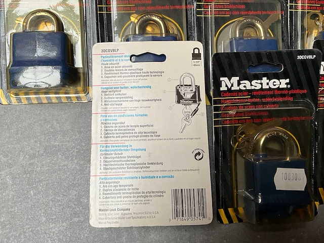 Master lock weersbestendig hangslot (13x) - afbeelding 4 van  5