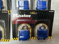 Master lock weersbestendig hangslot 2-pack (6x) - afbeelding 2 van  4