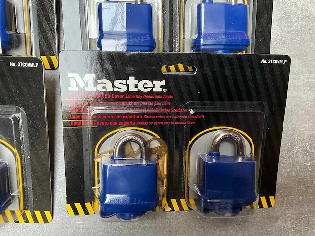 Master lock weersbestendig hangslot 2-pack (6x) - afbeelding 2 van  4