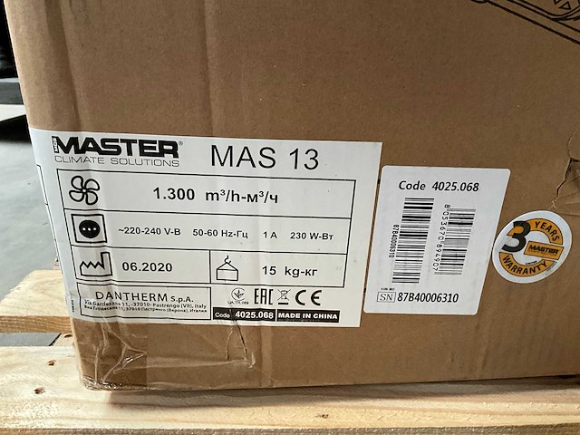 Master mas13 luchtreiniger - afbeelding 4 van  4