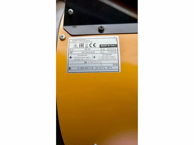 Master rs40 heteluchtkanon - afbeelding 3 van  3