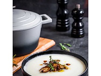 Masterclass gegoten aluminium ovenschaal 4l, grijs getint - afbeelding 3 van  6