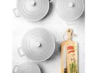 Masterclass gegoten aluminium ovenschaal 4l, grijs getint - afbeelding 5 van  6