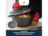 Masterclass ovaal gegoten aluminium bakschaal, 6 l - afbeelding 7 van  10