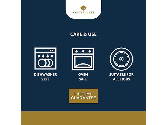 Masterclass ovaal gegoten aluminium bakschaal, 6 l - afbeelding 10 van  10