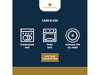 Masterclass ovaal gegoten aluminium bakschaal, 6 l - afbeelding 10 van  10