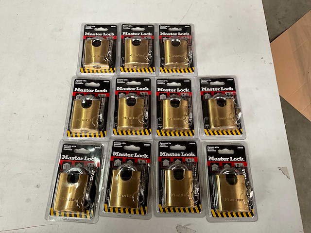 Masterlock hangslot 50mm (11x) - afbeelding 1 van  4