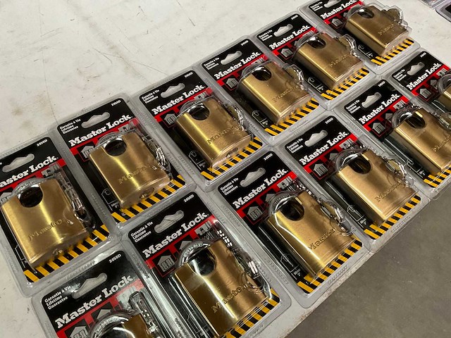 Masterlock hangslot 50mm (12x) - afbeelding 3 van  4