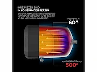 Masterpro napoli draagbare roterende gas pizzaoven - afbeelding 3 van  5