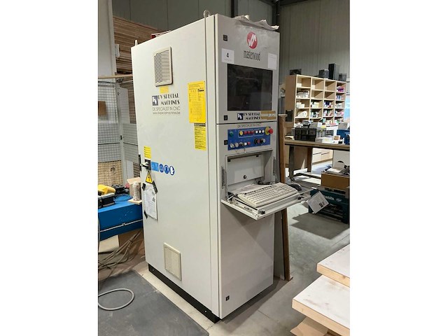 Masterwood project 416k 3-assige cnc-bovenfreesmachine - afbeelding 18 van  19