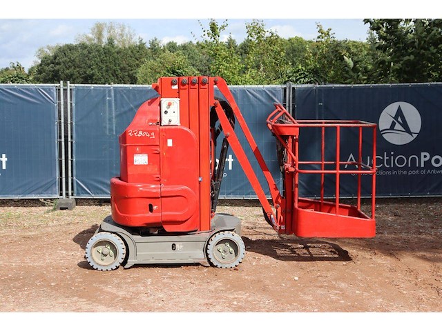 Masthoogwerker atn piaf 1000r elektrisch 200kg 10m 2016 - afbeelding 1 van  1