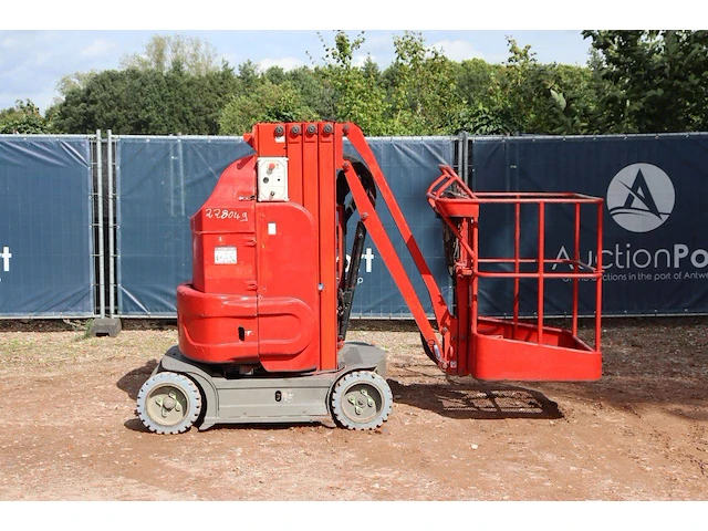 Masthoogwerker atn piaf 1000r elektrisch 200kg 10m 2016 - afbeelding 1 van  1
