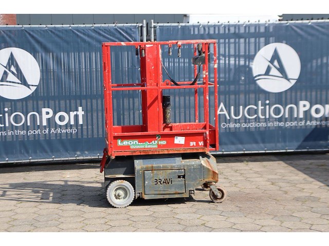Masthoogwerker braviisol lui mini hd elektrisch 180kg 4.9m 2015 - afbeelding 1 van  1