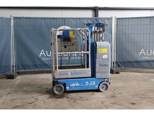 Masthoogwerker genie gr-15 elektrisch 6.50m 2006 - afbeelding 1 van  1
