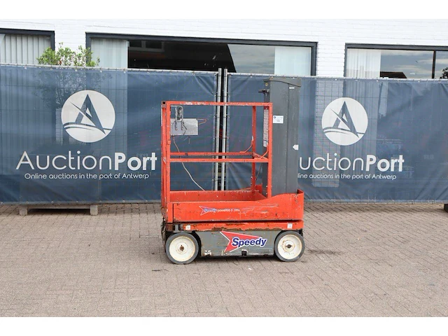 Masthoogwerker skyjack/ speedy sj16 elektrisch 227kg 6.75m 2014 - afbeelding 1 van  1