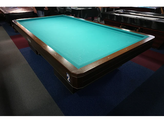 Matchbiljart duque 2,85 x 1,42 m (buitenmaat 3,10 x 1,70 m) - afbeelding 1 van  8