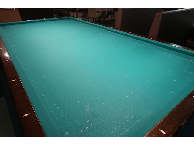 Matchbiljart duque 2,85 x 1,42 m (buitenmaat 3,10 x 1,70 m) - afbeelding 1 van  8