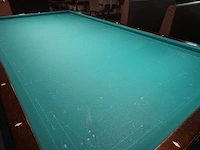 Matchbiljart duque 2,85 x 1,42 m (buitenmaat 3,10 x 1,70 m)