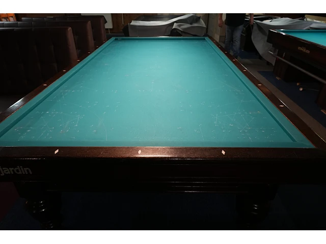 Matchbiljart duque 2,85 x 1,42 m (buitenmaat 3,10 x 1,70 m) - afbeelding 2 van  8