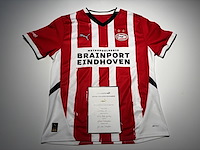 Matchworn shirt gesigneerd met certificaat " bakayoko " psv 2024-2025