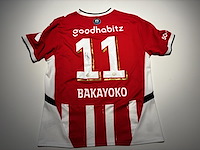 Matchworn shirt gesigneerd met certificaat " bakayoko " psv 2024-2025 - afbeelding 2 van  5