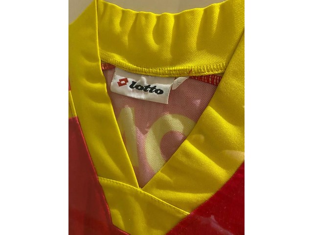 Matchworn shirt " marc schaessens" germinal ekeren 1996-1997 bekerfinale - afbeelding 4 van  5