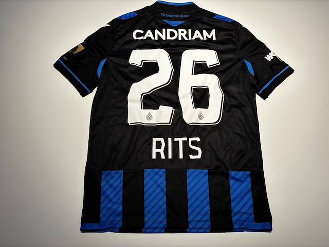 Matchworn shirt " mats rits" club brugge 2020-2021 - afbeelding 2 van  5