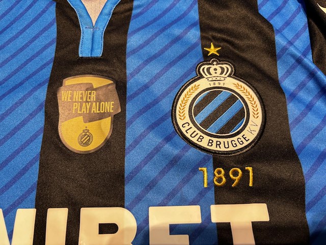 Matchworn shirt " mats rits" club brugge 2020-2021 - afbeelding 4 van  5