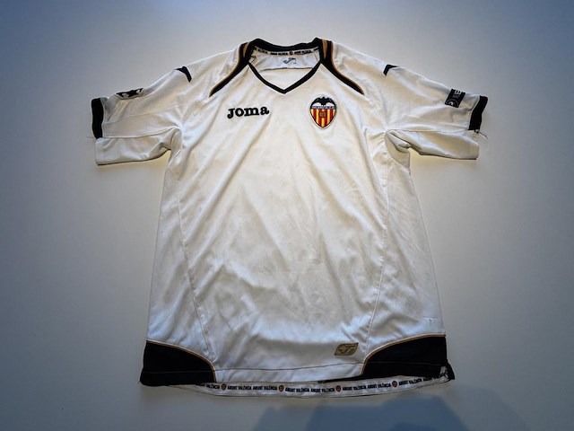 Matchworn shirt " piatti" valencia 2011-2012 - afbeelding 1 van  4