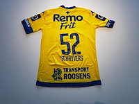 Matchworn shirt " schrijvers" waasland beveren 2017-2018 - afbeelding 2 van  3