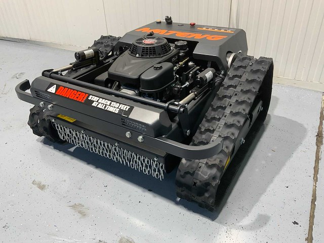 Mateng rm20 grasmaaier op afstand bestuurbaar tot 600m - maaibreedte 53 cm - 224cc - lawn mower tracks - afbeelding 6 van  38