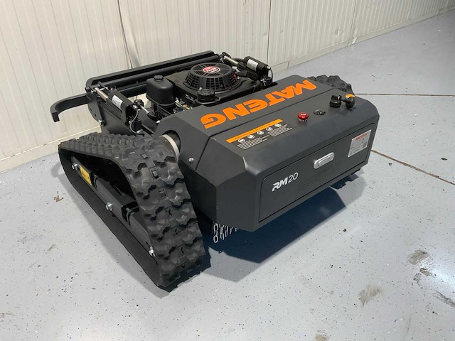 Mateng rm20 grasmaaier op afstand bestuurbaar tot 600m - maaibreedte 53 cm - 224cc - lawn mower tracks - afbeelding 38 van  38
