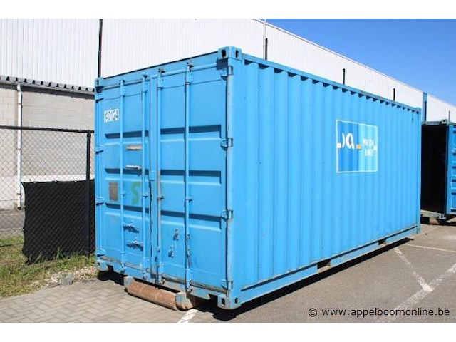 Materiaal container afm plm 6x2.5m, vv hijshaak - afbeelding 1 van  6