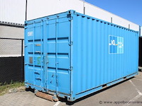 Materiaal container afm plm 6x2.5m, vv hijshaak