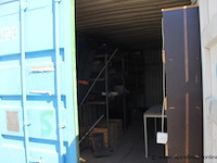 Materiaal container afm plm 6x2.5m, vv hijshaak - afbeelding 3 van  6