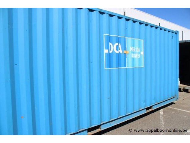 Materiaal container afm plm 6x2.5m, vv hijshaak - afbeelding 5 van  6