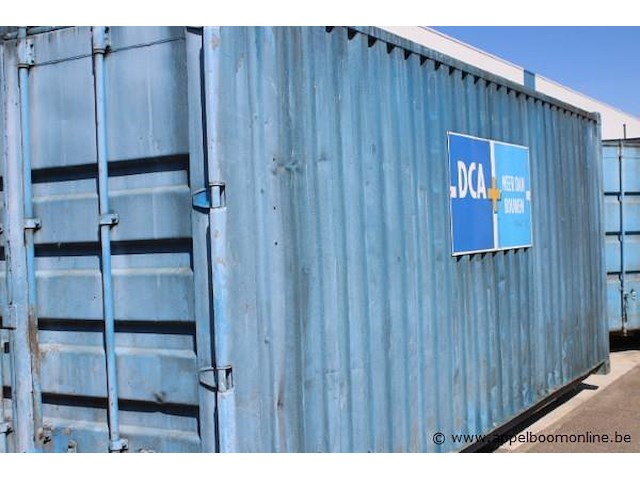 Materiaal container afm plm 6x2.5m, vv hijshaak - afbeelding 2 van  6