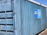 Materiaal container afm plm 6x2.5m, vv hijshaak - afbeelding 2 van  6