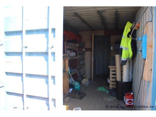 Materiaal container afm plm 6x2.5m, vv hijshaak - afbeelding 3 van  6