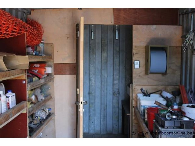 Materiaal container afm plm 6x2.5m, vv hijshaak - afbeelding 5 van  6