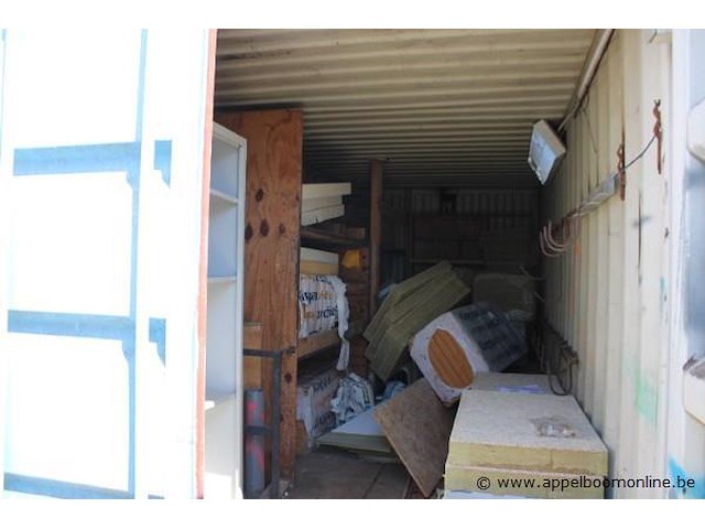 Materiaal container afm plm 6x2.5m, vv hijshaak - afbeelding 3 van  6