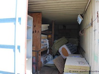 Materiaal container afm plm 6x2.5m, vv hijshaak - afbeelding 3 van  6