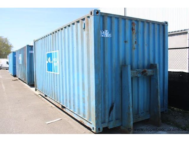 Materiaal container afm plm 6x2.5m, vv hijshaak - afbeelding 6 van  6