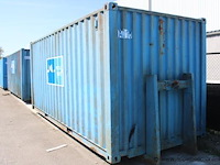 Materiaal container afm plm 6x2.5m, vv hijshaak - afbeelding 6 van  6