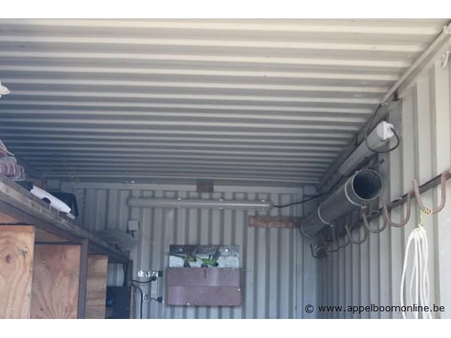 Materiaal container afm plm 6x2.5m, vv hijshaak - afbeelding 3 van  5